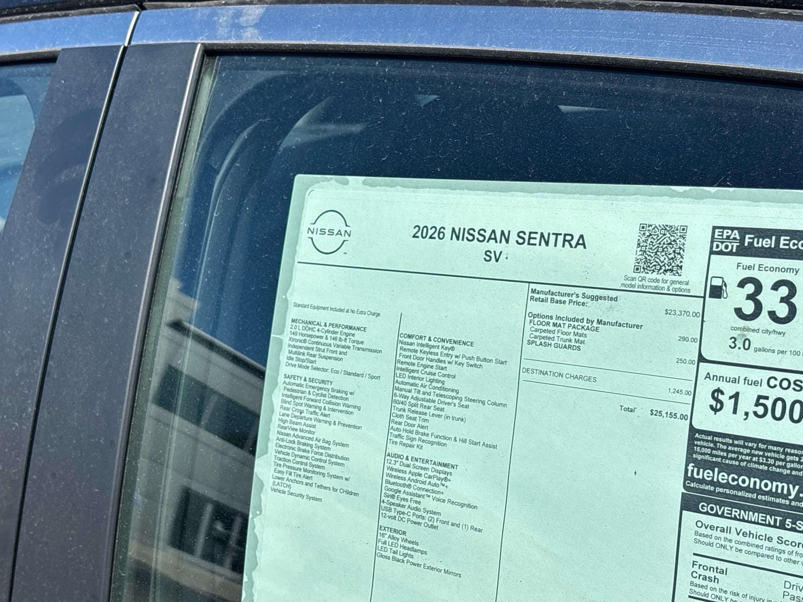 2026 Nissan Sentra SV - Photo 4