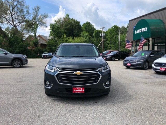 Used 2021 Chevrolet Traverse 1LT with VIN 1GNEVGKW5MJ234448 for sale in Manchester, VT