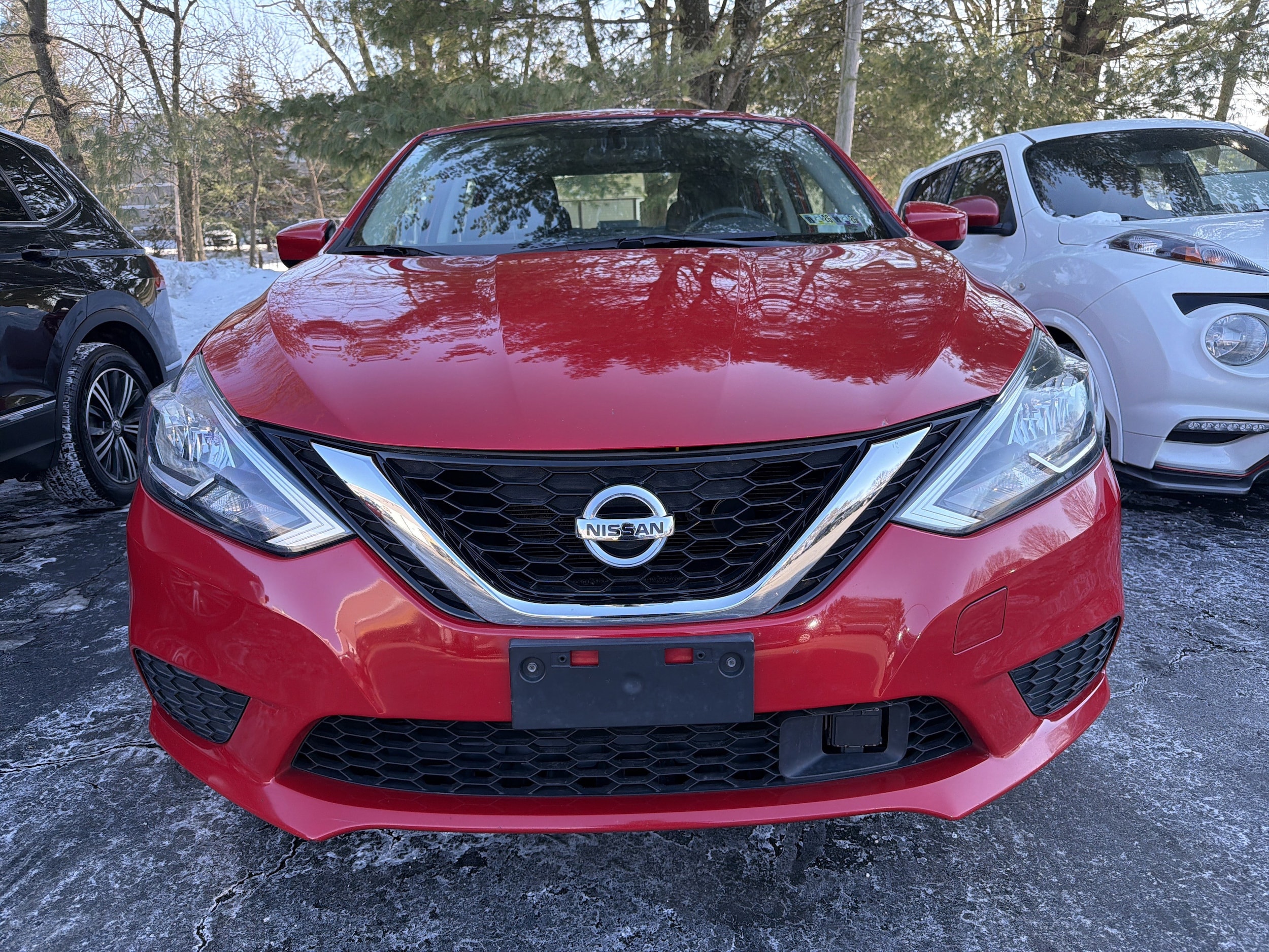 Used 2018 Nissan Sentra SV with VIN 3N1AB7AP3JY348002 for sale in Lansdale, PA
