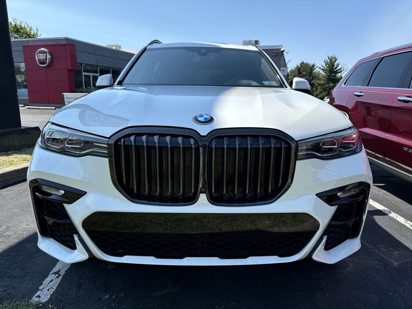 Used 2022 BMW X7 40i with VIN 5UXCW2C01N9J52535 for sale in Lansdale, PA