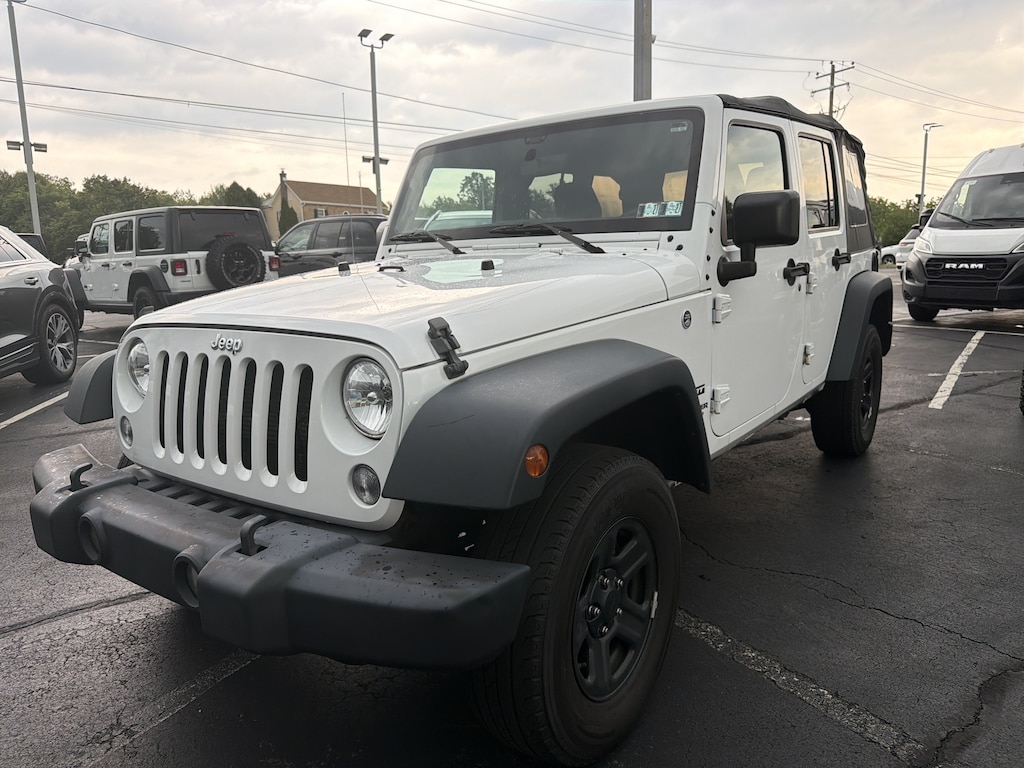Certified 2016 Jeep Wrangler Unlimited Sport 4WD Sport