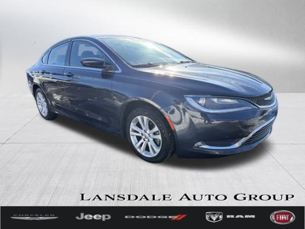 Certified 2016 Chrysler 200 Limited Platinum Sedan