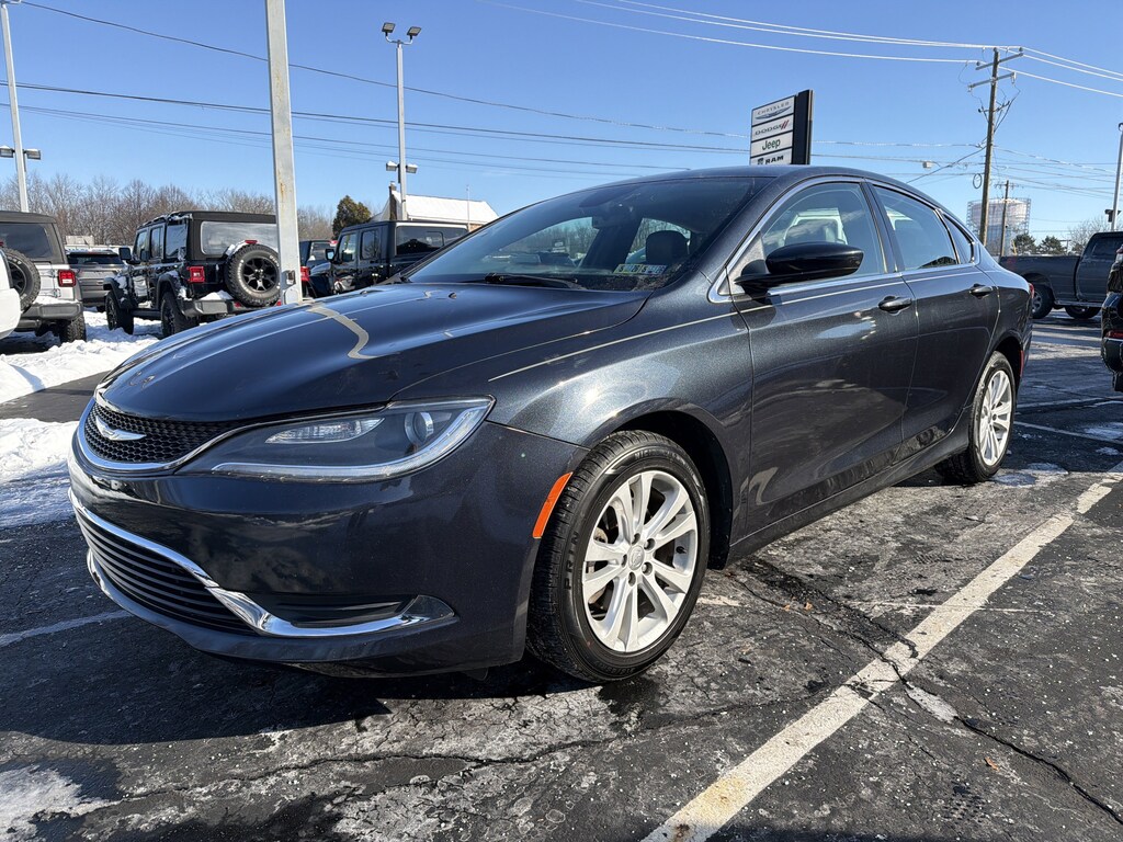 Certified 2016 Chrysler 200 Limited Platinum Sedan