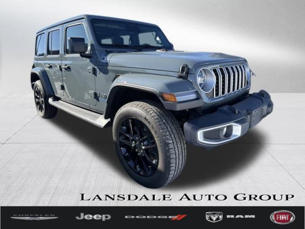 Certified 2025 Jeep Wrangler 4xe Sahara Sahara 4x4