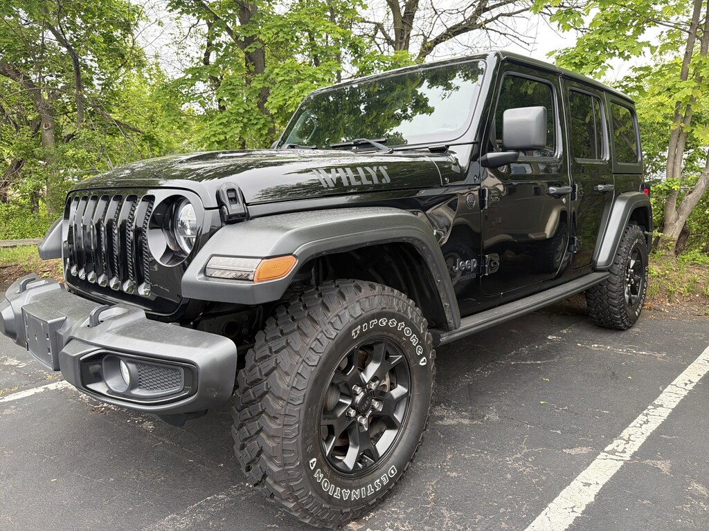 Certified 2022 Jeep Wrangler Unlimited Willys Unlimited Willys 4x4