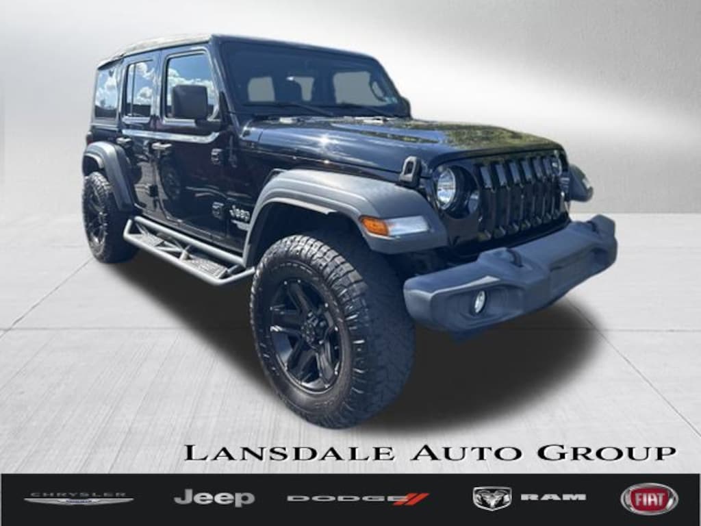 Used 2019 Jeep Wrangler Unlimited Sport Sport 4x4