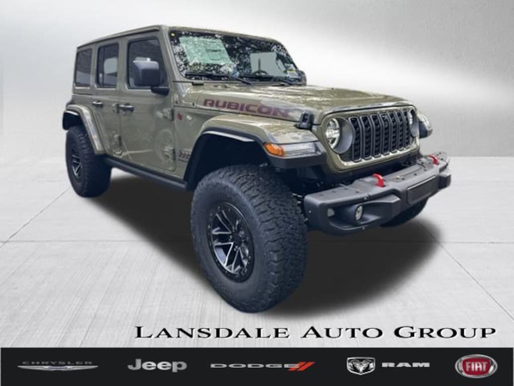 New 2026 Jeep Wrangler 4-DOOR RUBICON X Sport Utility