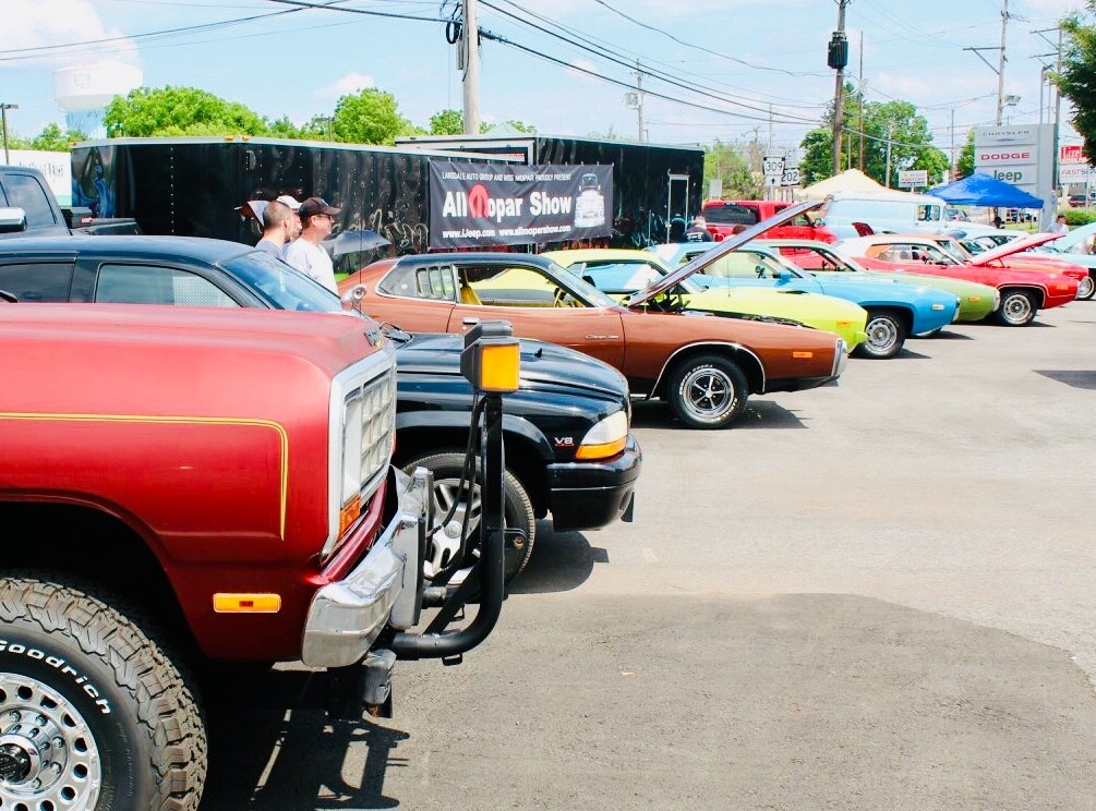 All Mopar Show in Montgomeryville Lansdale Chrysler Dodge Jeep Ram FIAT