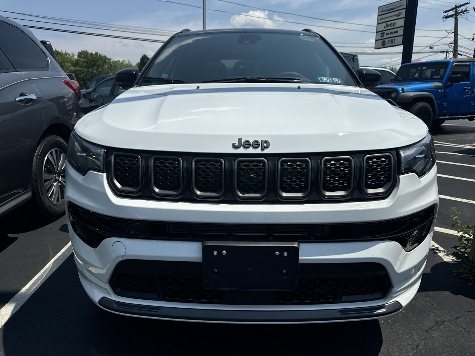 Used 2023 Jeep Compass High Altitude with VIN 3C4NJDCN1PT552170 for sale in Lansdale, PA