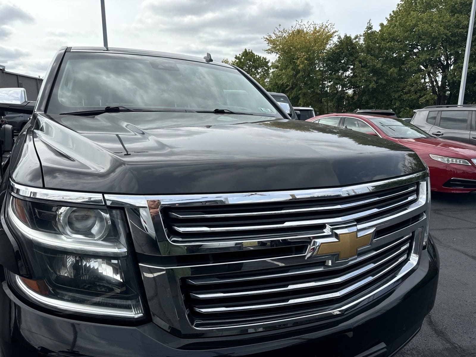 Used 2015 Chevrolet Tahoe LTZ with VIN 1GNSKCKC5FR133649 for sale in Lansdale, PA