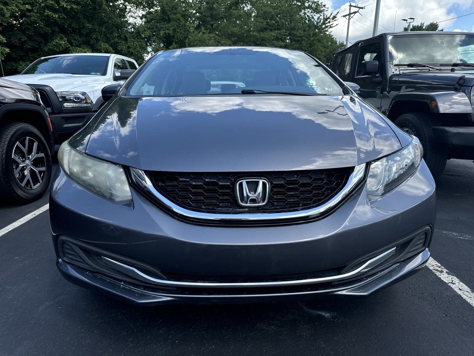 Used 2014 Honda Civic EX with VIN 2HGFB2F83EH556272 for sale in Lansdale, PA