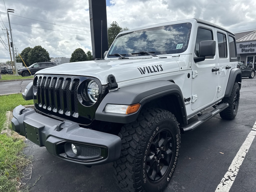 Certified 2022 Jeep Wrangler Unlimited Willys Unlimited Willys 4x4