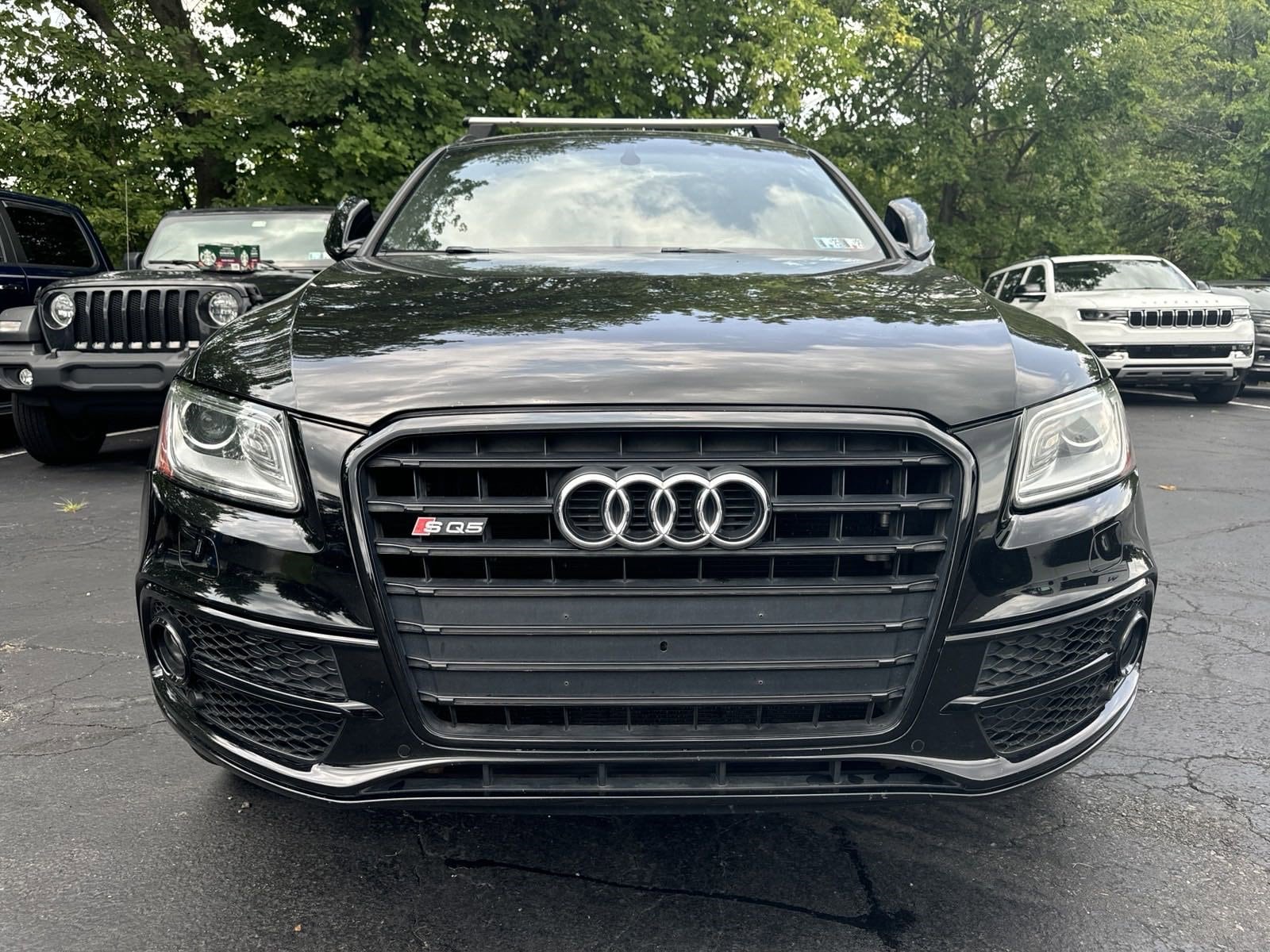 Used 2016 Audi SQ5 Premium Plus with VIN WA1CCAFPXGA077245 for sale in Lansdale, PA