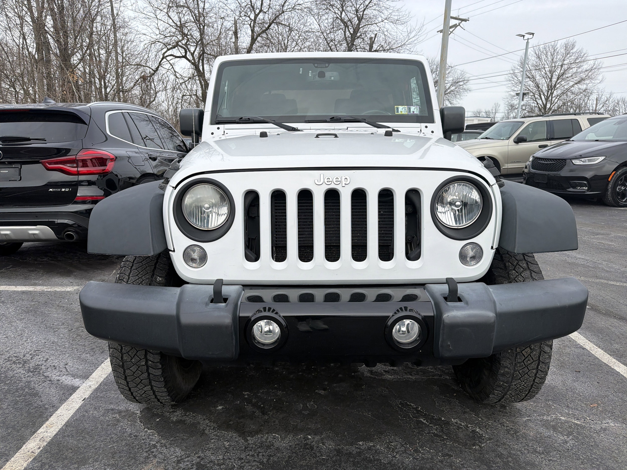 Used 2014 Jeep Wrangler Sport with VIN 1C4GJWAG5EL101874 for sale in Lansdale, PA