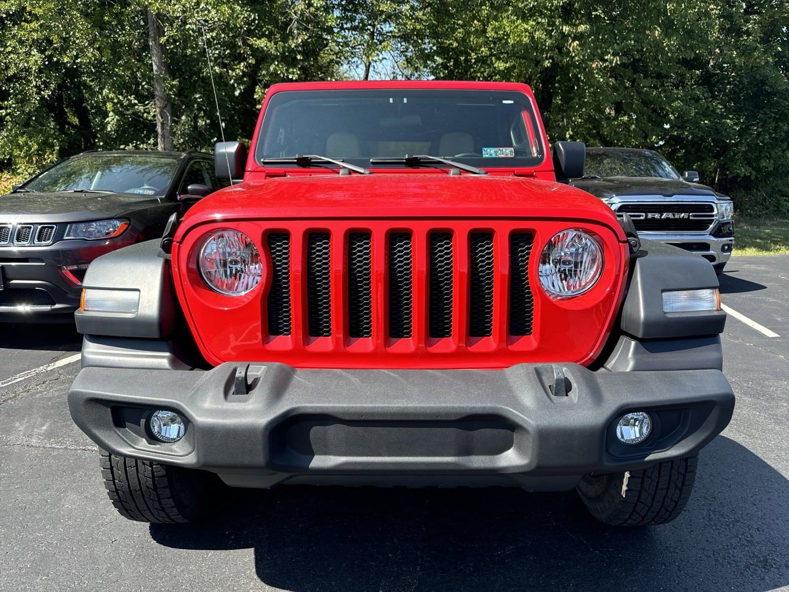 Certified 2018 Jeep All-New Wrangler Unlimited Sport S with VIN 1C4HJXDN0JW100807 for sale in Lansdale, PA