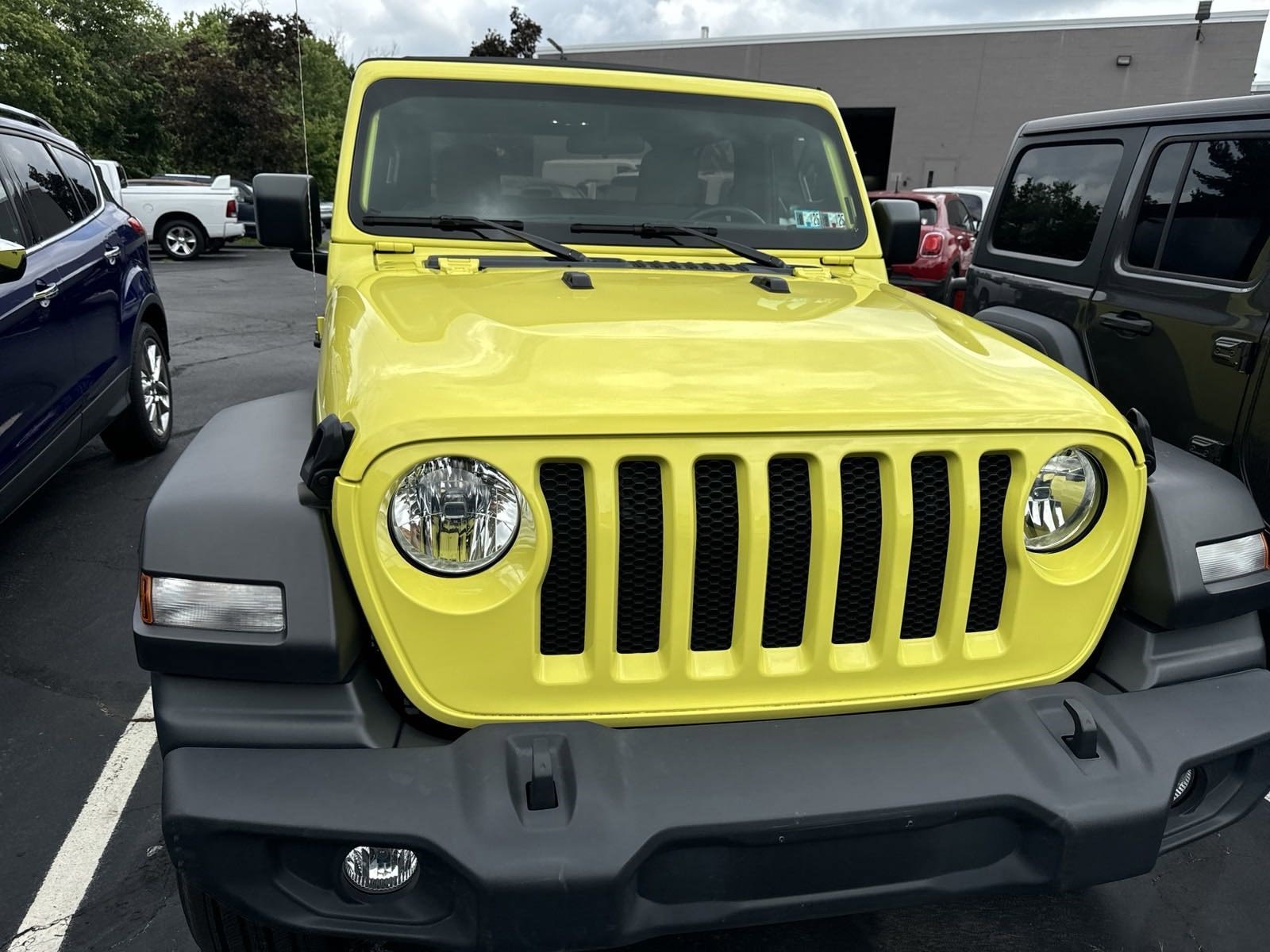 Certified 2022 Jeep Wrangler Sport S with VIN 1C4GJXAN5NW263832 for sale in Lansdale, PA