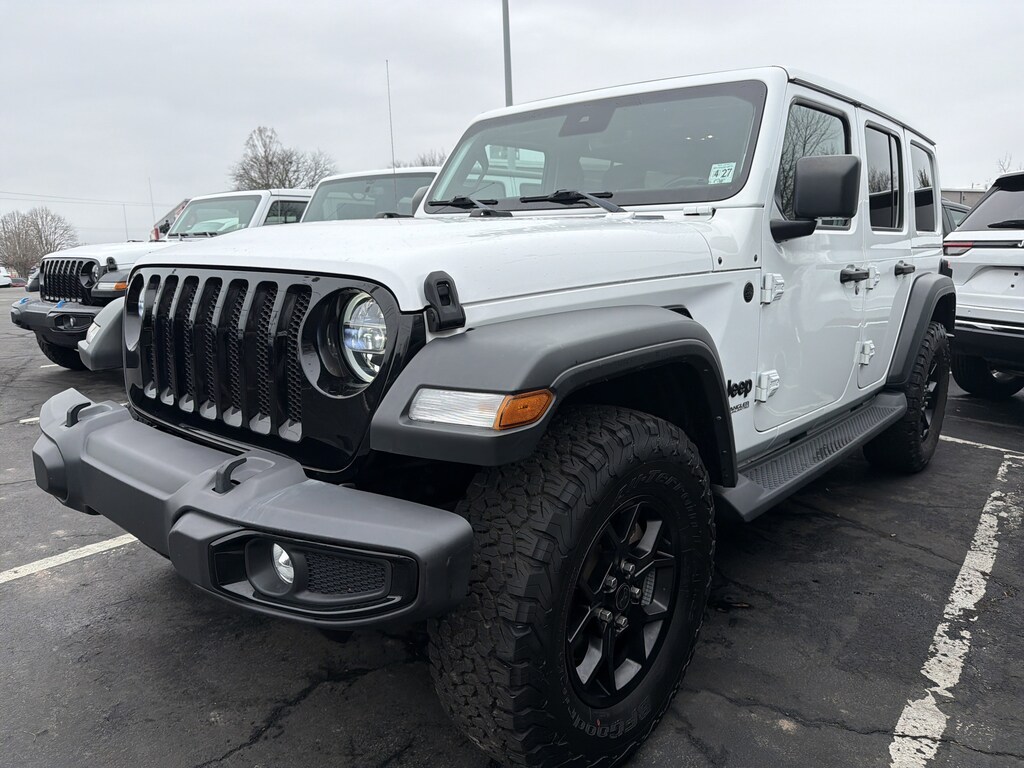 Certified 2022 Jeep Wrangler Unlimited Willys Unlimited Willys 4x4