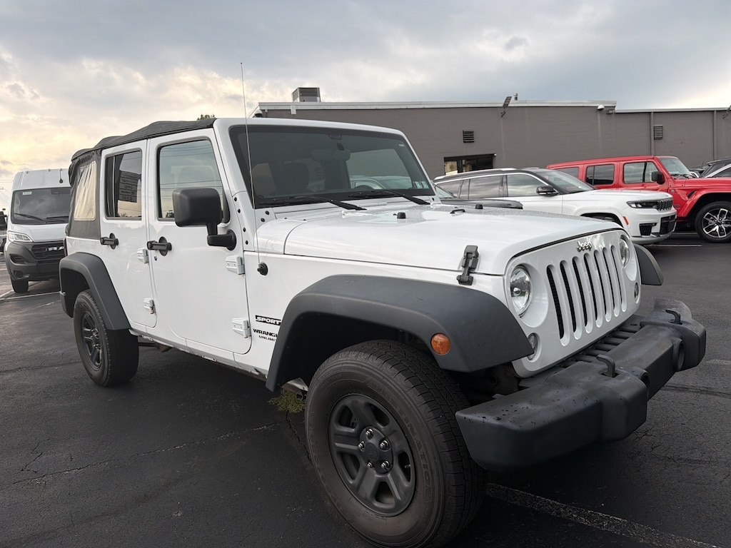 Certified 2016 Jeep Wrangler Unlimited Sport 4WD Sport