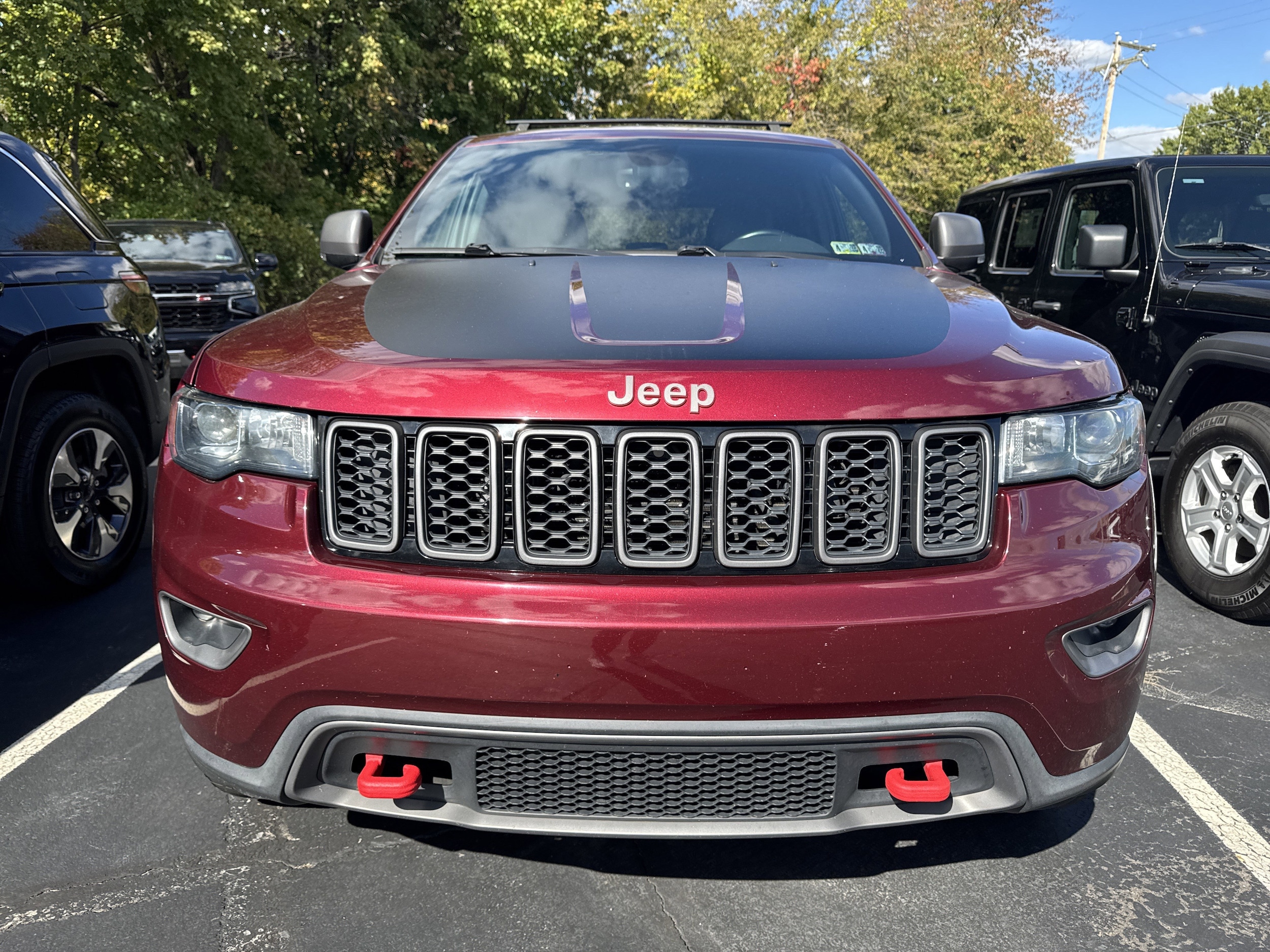 Used 2017 Jeep Grand Cherokee Trailhawk with VIN 1C4RJFLG6HC861743 for sale in Lansdale, PA