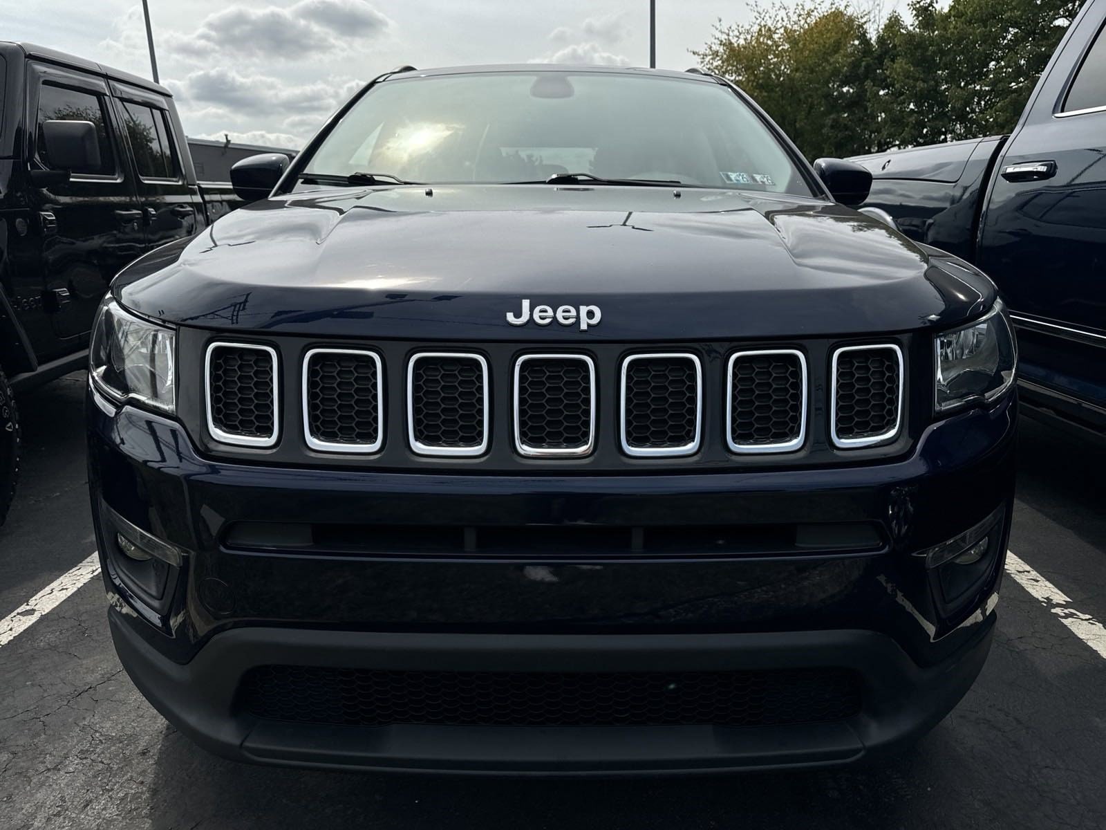 Certified 2018 Jeep Compass Latitude with VIN 3C4NJDBB2JT454585 for sale in Lansdale, PA