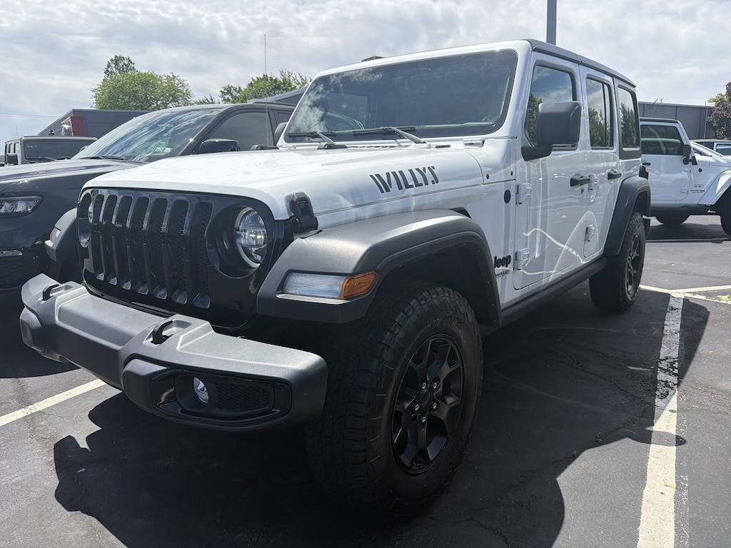 Certified 2022 Jeep Wrangler Unlimited Willys Unlimited Willys 4x4