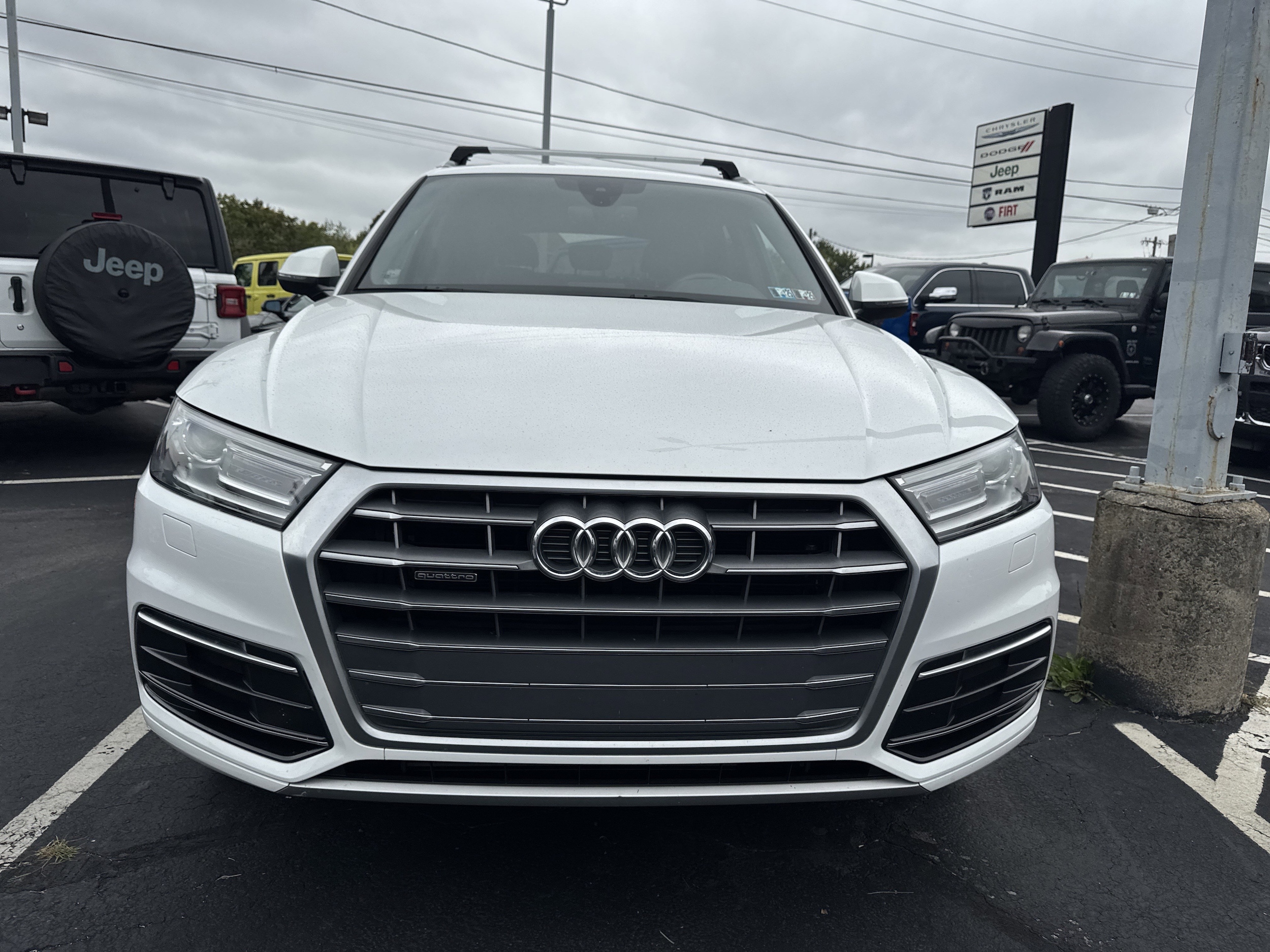 Certified 2018 Audi Q5 Premium with VIN WA1ANAFYXJ2050073 for sale in Lansdale, PA