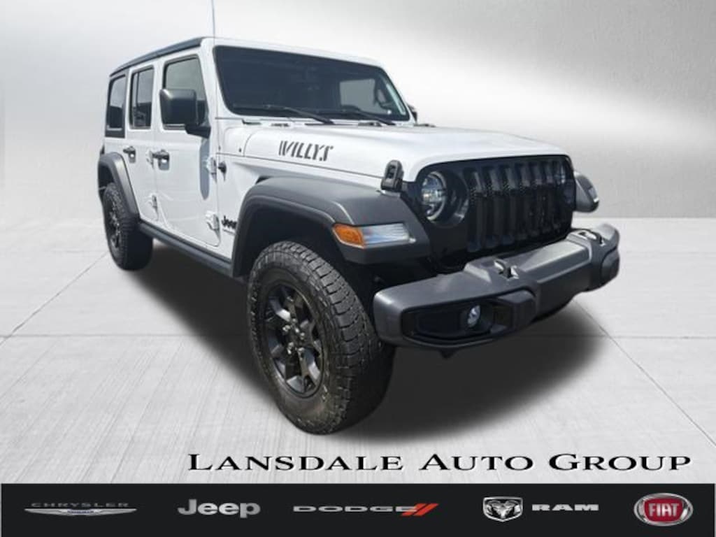 Certified 2022 Jeep Wrangler Unlimited Willys Unlimited Willys 4x4