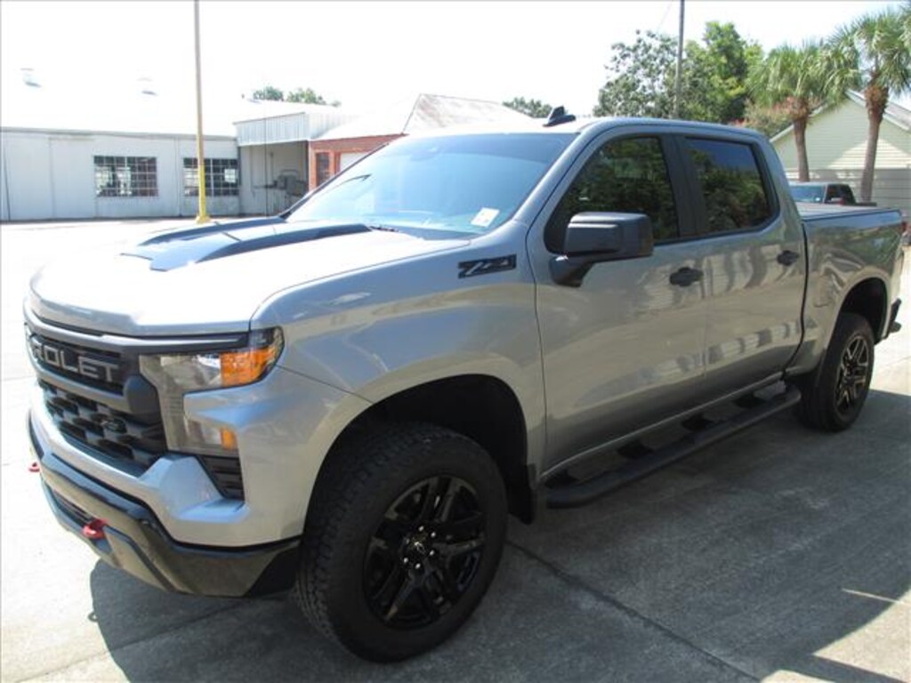 Used 2024 Chevrolet Silverado 1500 Custom Trail Boss Truck Crew Cab