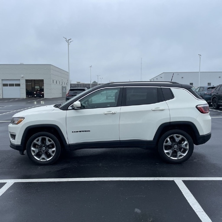 Used 2018 Jeep Compass Limited with VIN 3C4NJDCB2JT283724 for sale in La Porte, IN