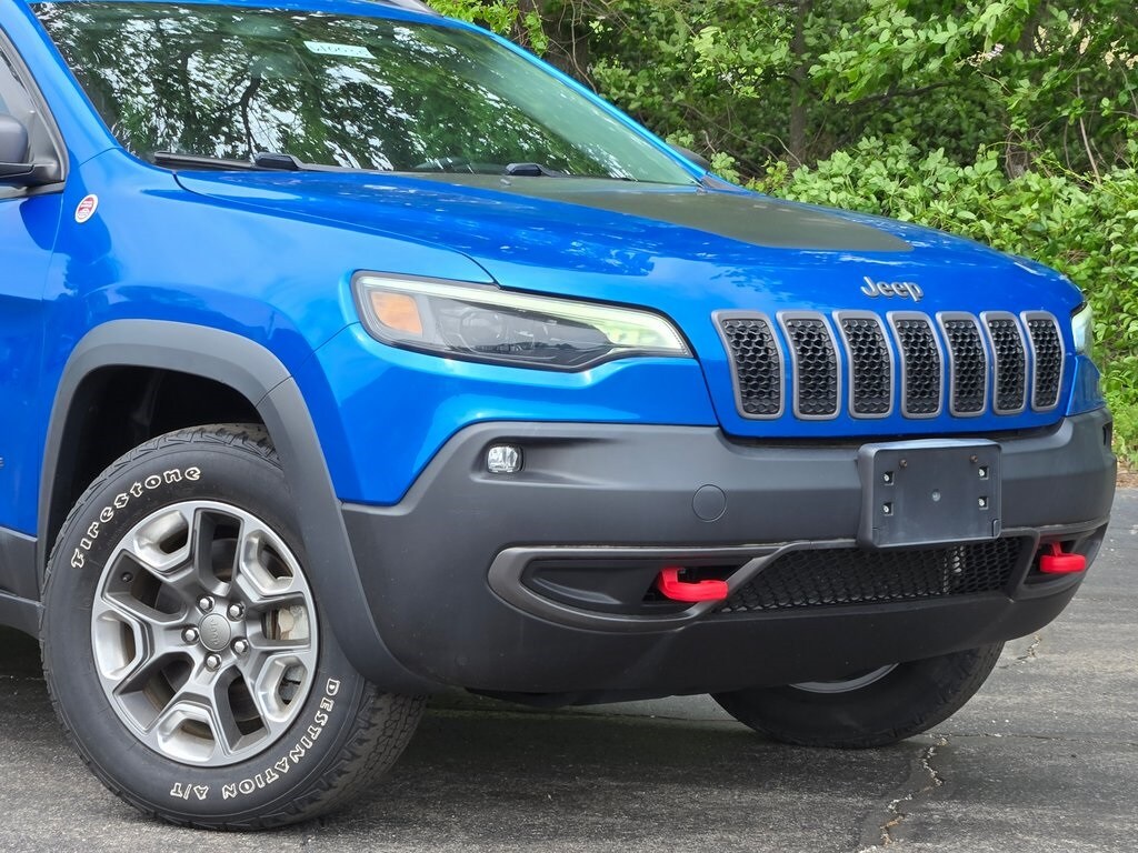Used 2019 Jeep Cherokee Trailhawk with VIN 1C4PJMBX5KD238094 for sale in Laporte, IN