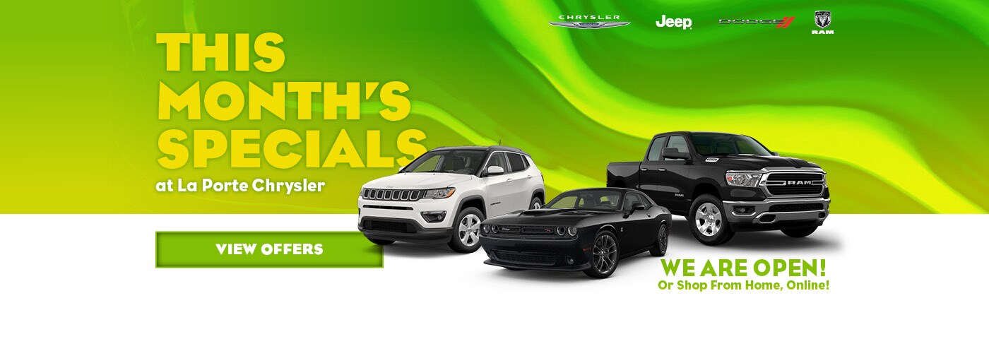 La Porte Chrysler Dodge Jeep Ram New & Used Car Dealer