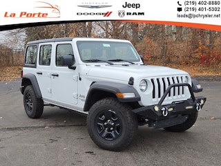 Used 2021 Jeep Wrangler Unlimited Sport SUV for sale in La Porte