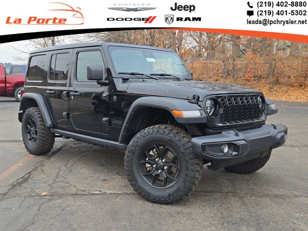 Used 2024 Jeep Wrangler Willys SUV