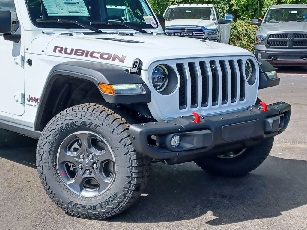 Used 2023 Jeep Gladiator Rubicon with VIN 1C6JJTBG2PL570806 for sale in Laporte, IN