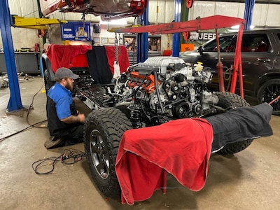 Jeep Hellcat Engine Swap