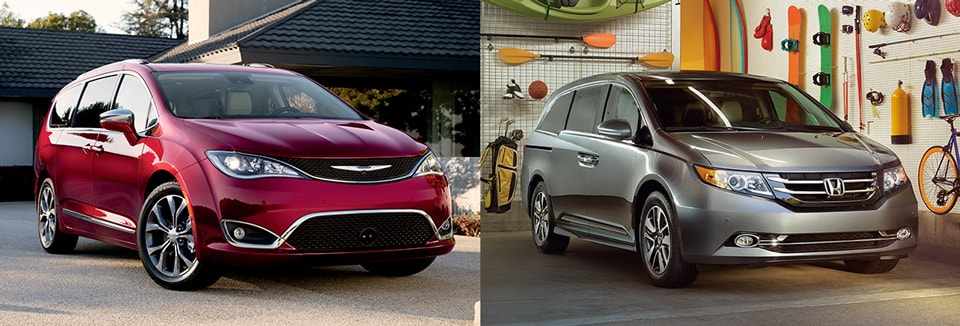 Chrysler Pacifica Hybrid vs. Honda Odyssey