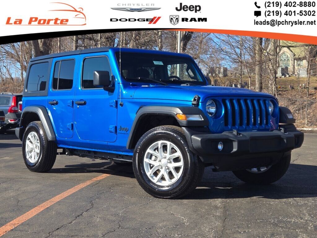 Used 2023 Jeep Wrangler Sport S SUV