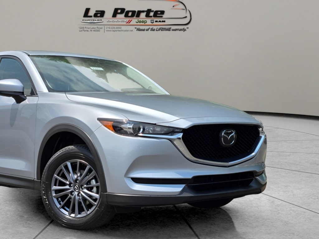 Used 2021 Mazda CX-5 Touring with VIN JM3KFBCMXM0485178 for sale in Laporte, IN