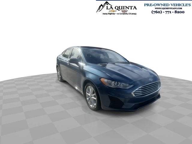 Used 2019 Ford Fusion SE with VIN 3FA6P0HD2KR213019 for sale in La Quinta, CA