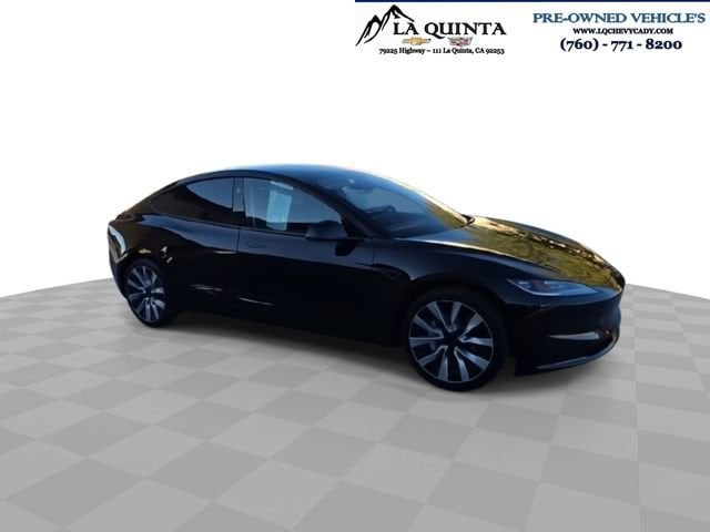 Used 2024 Tesla Model 3 Long Range with VIN 5YJ3E1EB8RF735807 for sale in La Quinta, CA