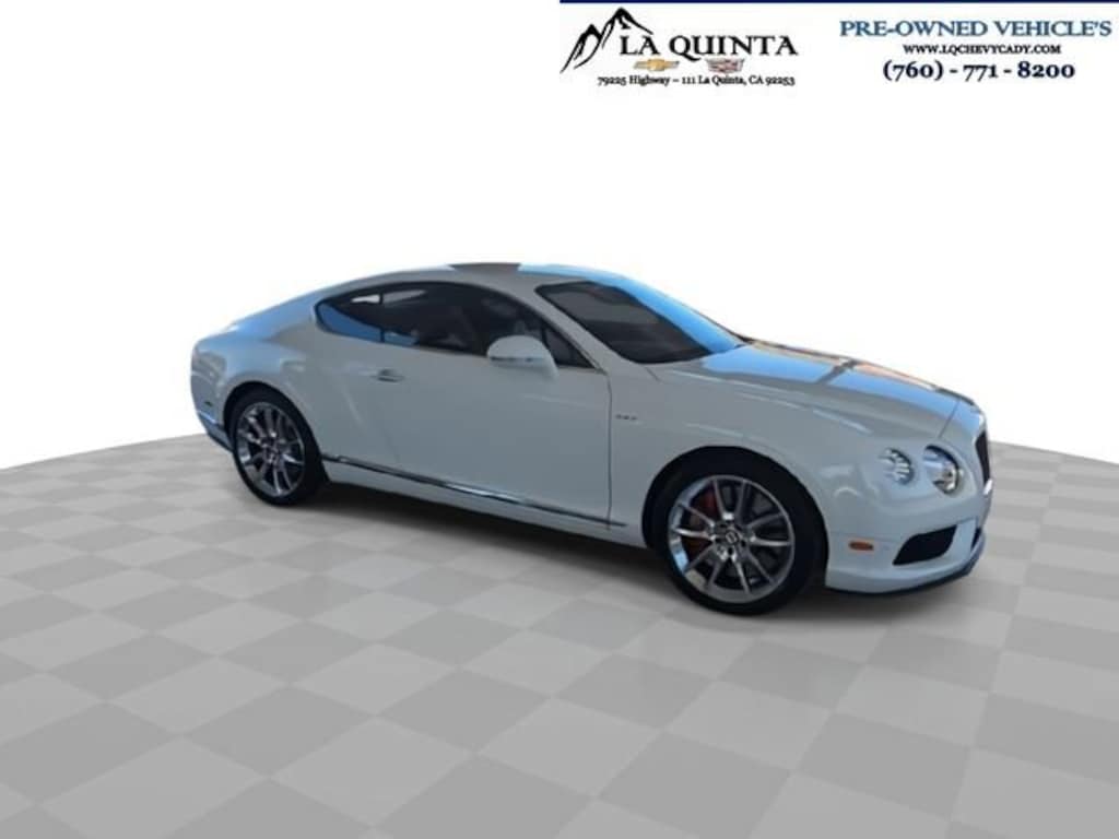 Used 2014 Bentley Continental GT V8 S Coupe