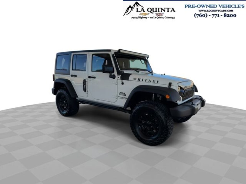 Used 2018 Jeep Wrangler JK Unlimited Sport SUV