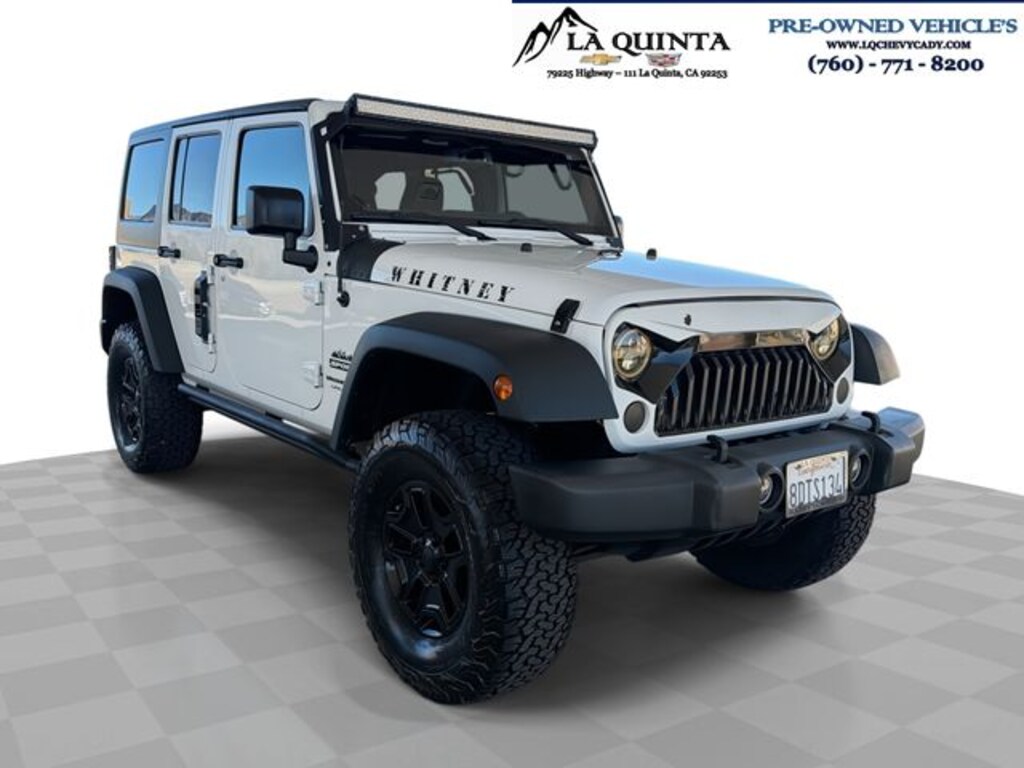 Used 2018 Jeep Wrangler JK Unlimited Sport SUV