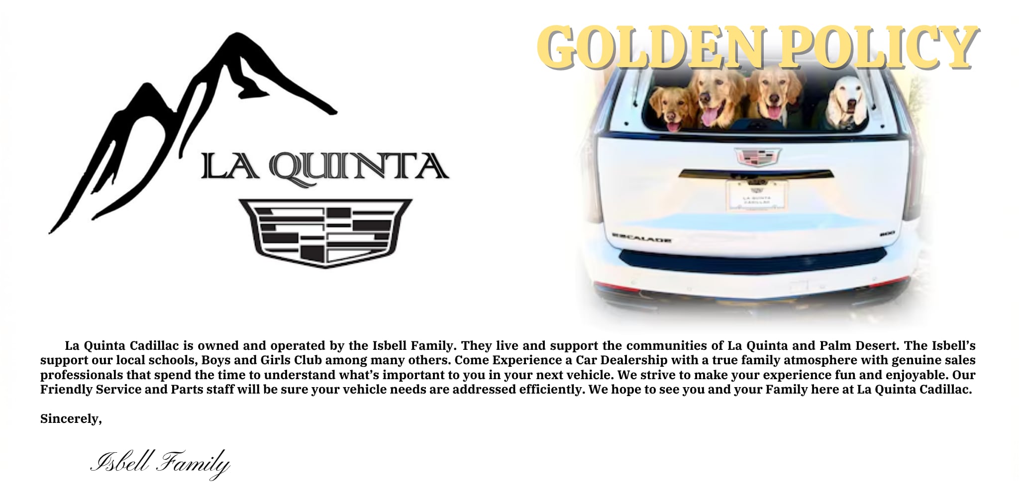 La Quinta Chevrolet Offer