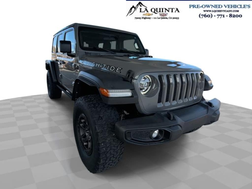 Used 2022 Jeep Wrangler Unlimited High Tide SUV
