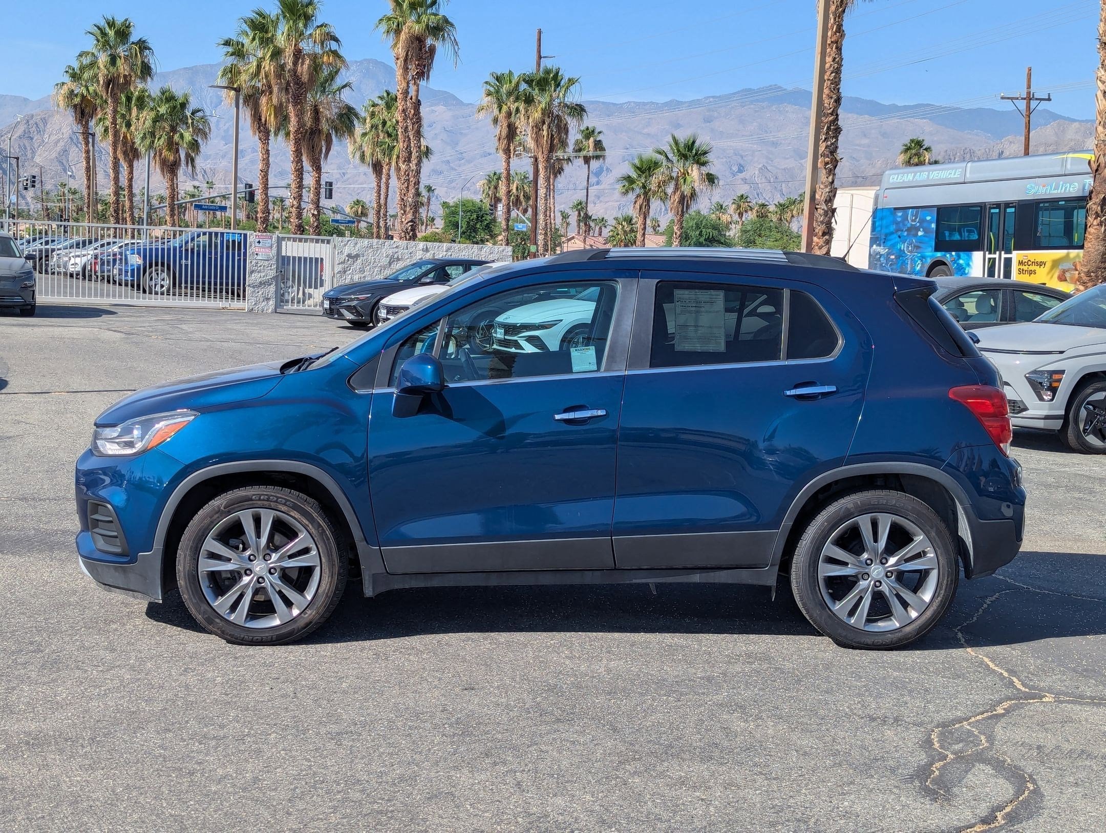Used 2020 Chevrolet Trax LT with VIN 3GNCJLSB4LL250110 for sale in La Quinta, CA
