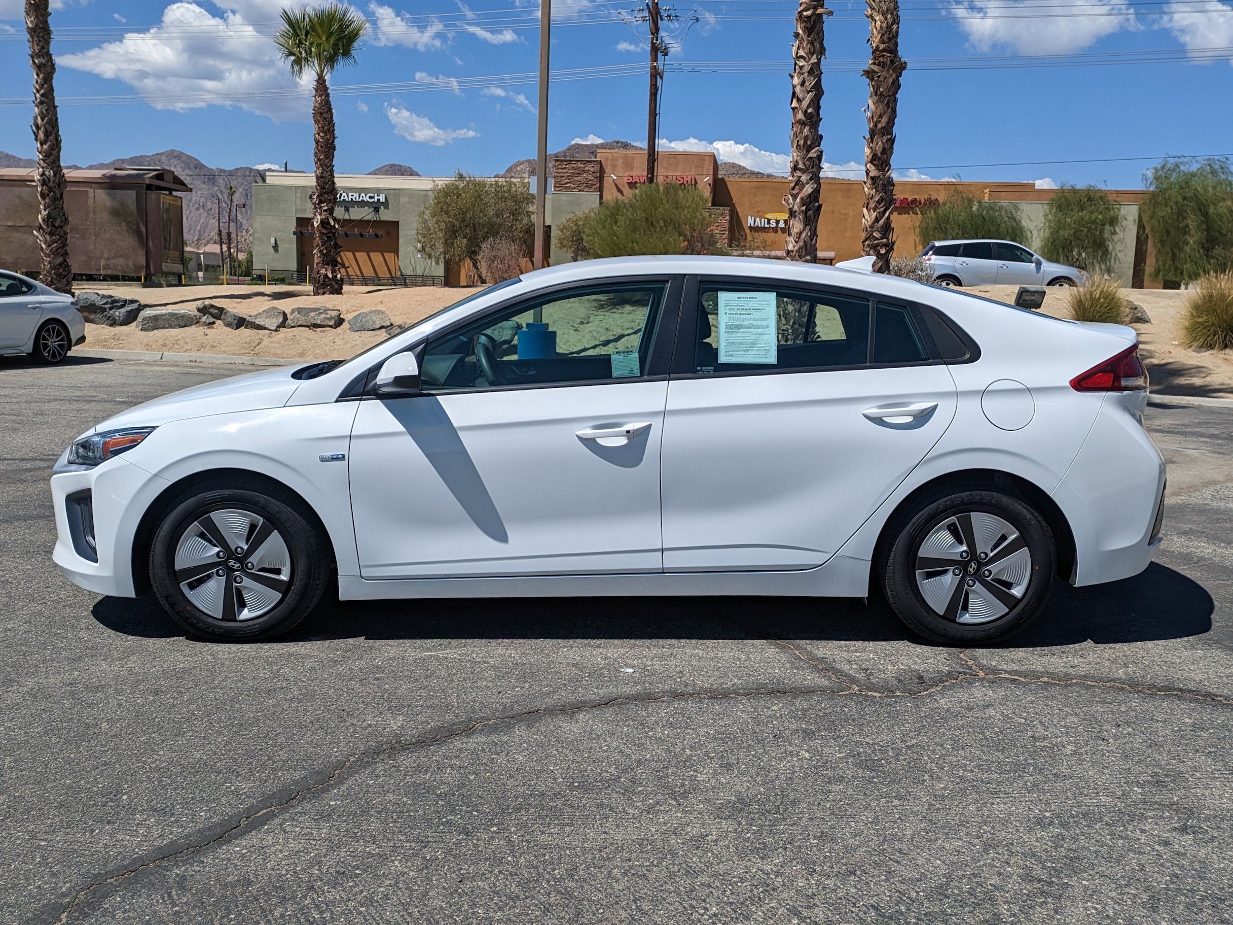 Used 2020 Hyundai IONIQ Blue with VIN KMHC65LC1LU234347 for sale in La Quinta, CA