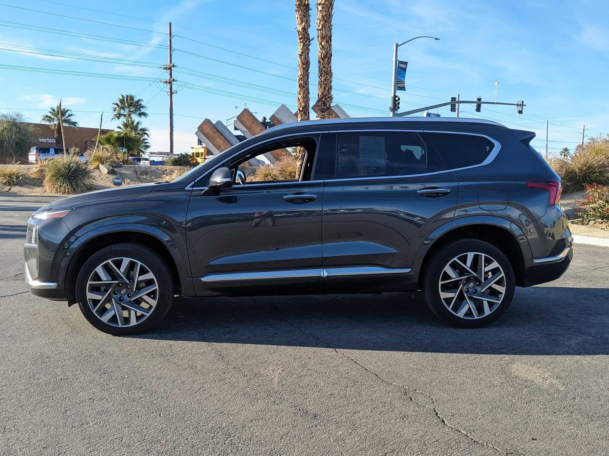 Certified 2023 Hyundai Santa Fe Calligraphy with VIN 5NMS5DAL9PH492256 for sale in La Quinta, CA