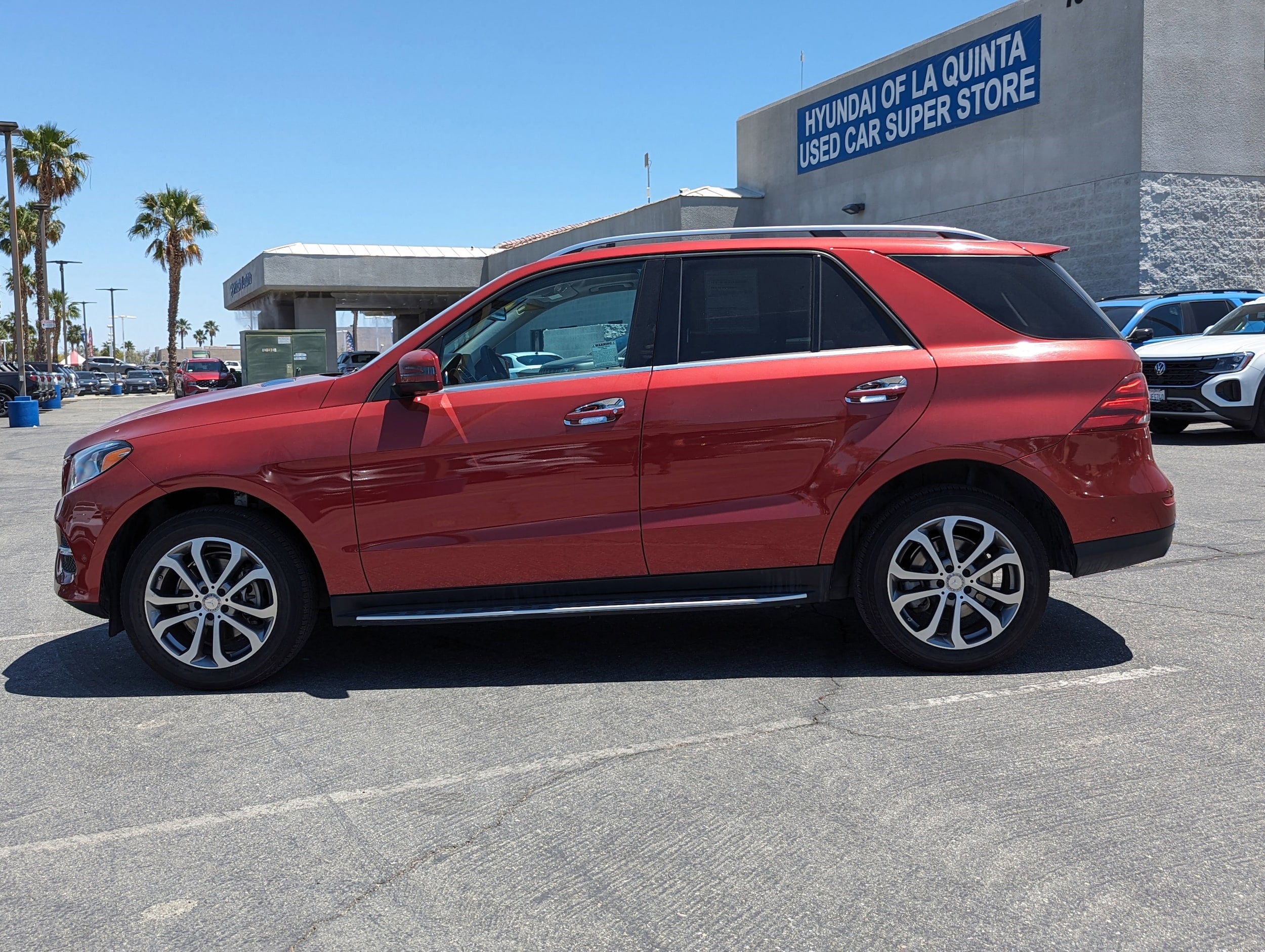 Used 2017 Mercedes-Benz GLE-Class GLE350 with VIN 4JGDA5JB6HA854231 for sale in La Quinta, CA