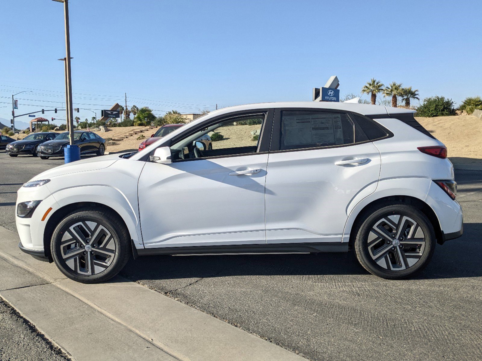 Certified 2023 Hyundai Kona EV SEL with VIN KM8K33AG3PU168307 for sale in La Quinta, CA